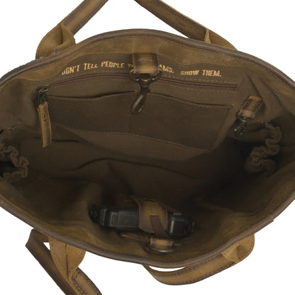ROSWELL COWHIDE TOTE