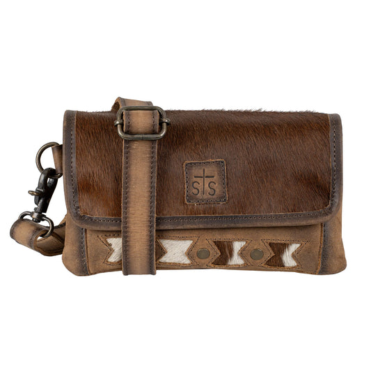 ROSWELL COWHIDE HARPER CROSSBODY