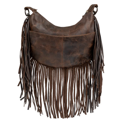 GUADALUPE SERAPE NELLIE FRINGE BAG