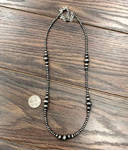 22" NAVAJO INSPIRED BEAD NECKLACE