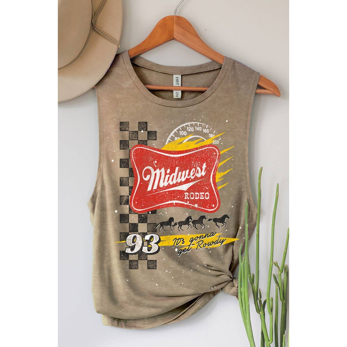 MIDWEST RODEO 93 GRAPHIC TANK