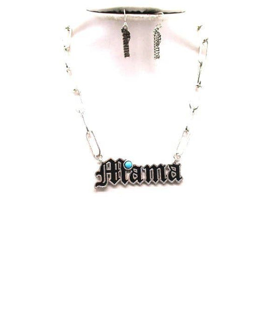 COWGIRL MAMA NECKLACE SET