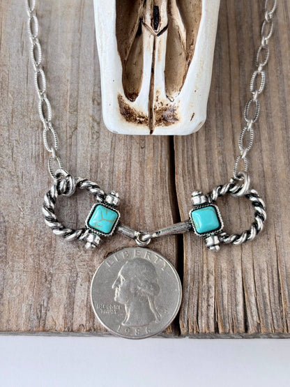 THE RODEO BIT NECKLACE