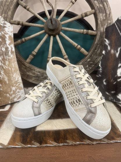 SHELLY OPEN BACK SNEAKERS
