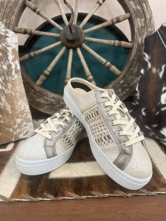 SHELLY OPEN BACK SNEAKERS
