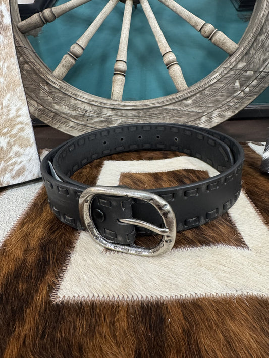 COWGIRL ROCK CLASSIC BUCKSTITCH BELT