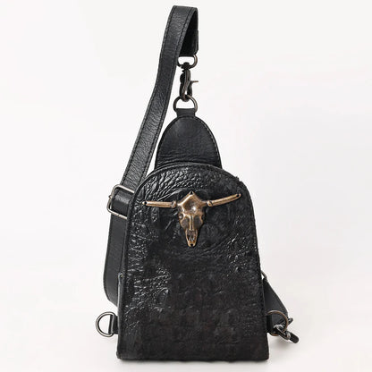 AMERICAN DARLING GENUINE LEATHER SLING BAG