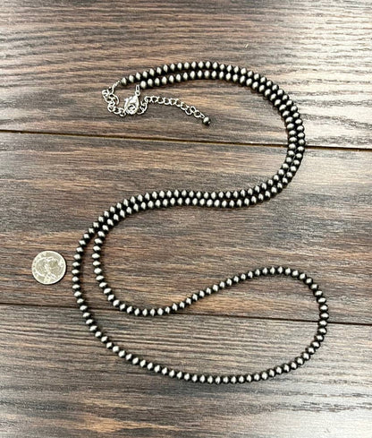 46" NAVAJO INSPIRED BEAD NECKLACE