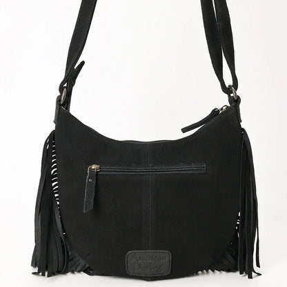 AMERICAN DARLING FRINGE BOOT STITCH CROSSBODY BAG