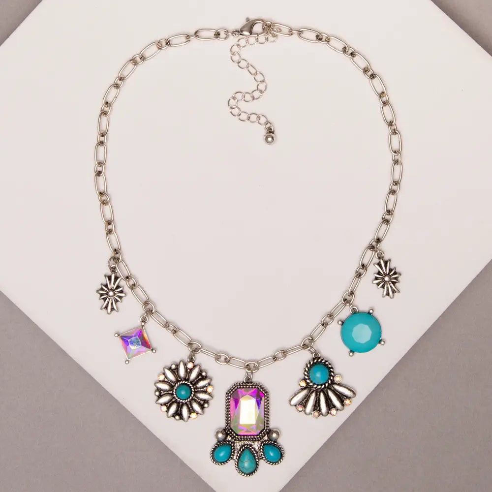 WESTERN CHARM NECKLACE SET