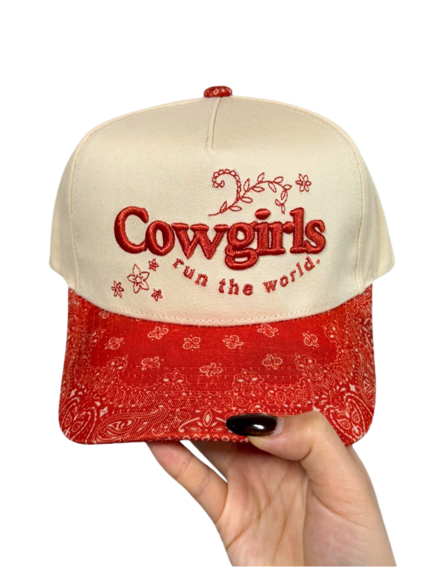 COWGIRLS RUN THE WORLD HAT