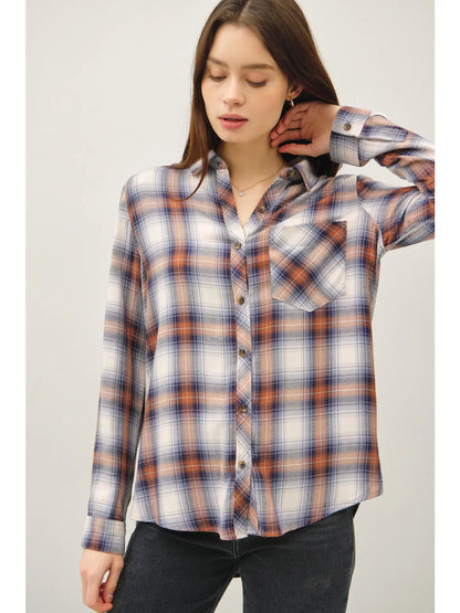 ROBERTSON PLAID LONGSLEEVE SHIRT