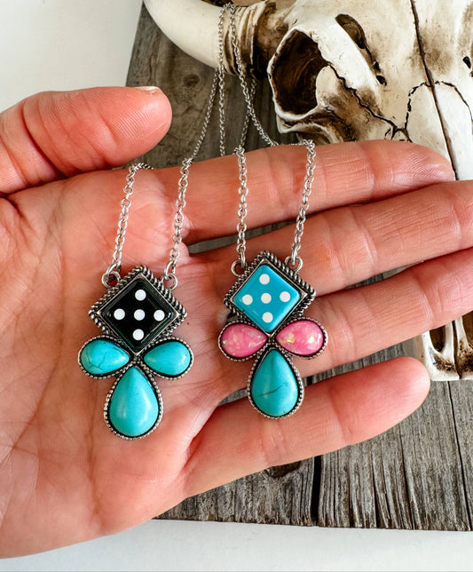 DICE PENDANT NECKLACE