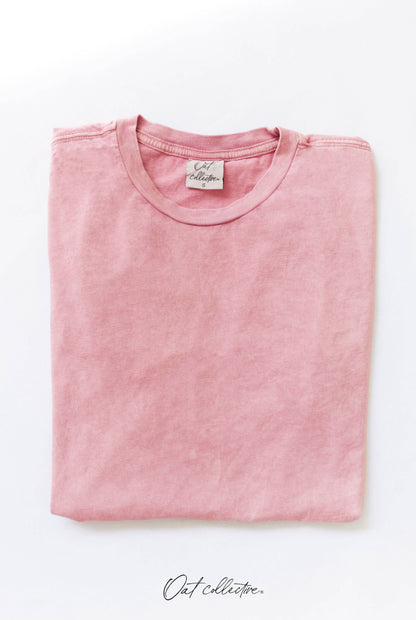 MINERAL WASHED PLAIN TEE