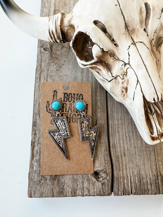 LIGHTNING BOLT EARRINGS