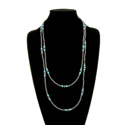 PEARL AND BEAD NECKLACE