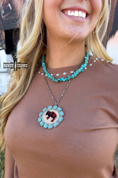 TURQUOISE TRAIL NECKLACE