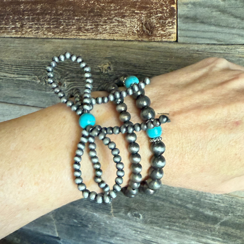 WESTERN BOW BRACELET SET