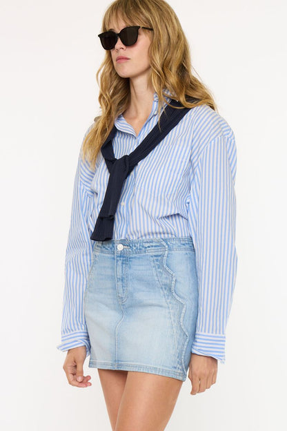 SADDLE STITCH SKIRT