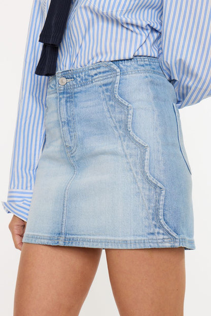 SADDLE STITCH SKIRT