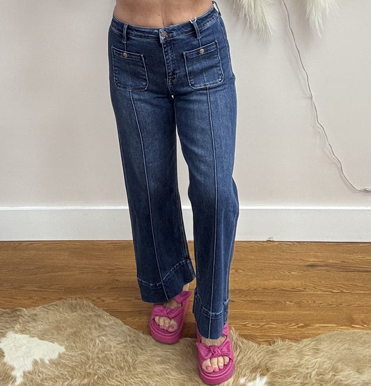 REMI-CROPPED WIDE LEGGED JEAN